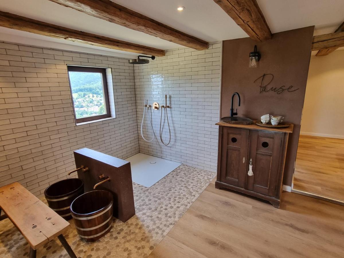 Villa Haus Am Berg Mit Wellnessbereich, Bar Und Panorama Bühlertal Exterior foto